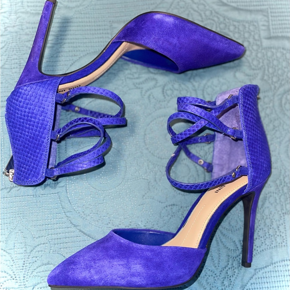 Giani Bernini Vibrant Blue Heels
